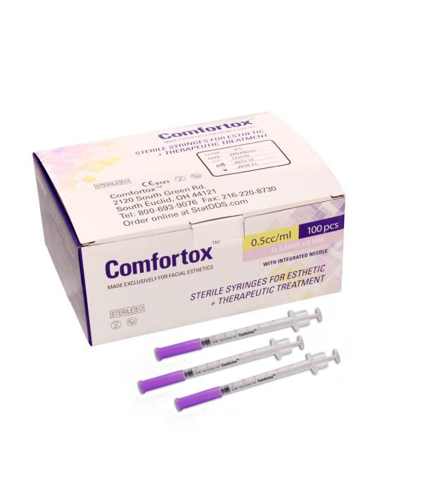 Comfortox .5 CC 31G X 8 MM - 100 Syringes